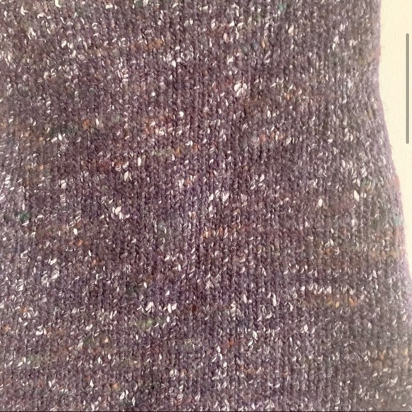 WILFRED Aritzia Durandal Marl Sleeveless Mock Neck Wool Silk Merino Sweater - Picture 9 of 11